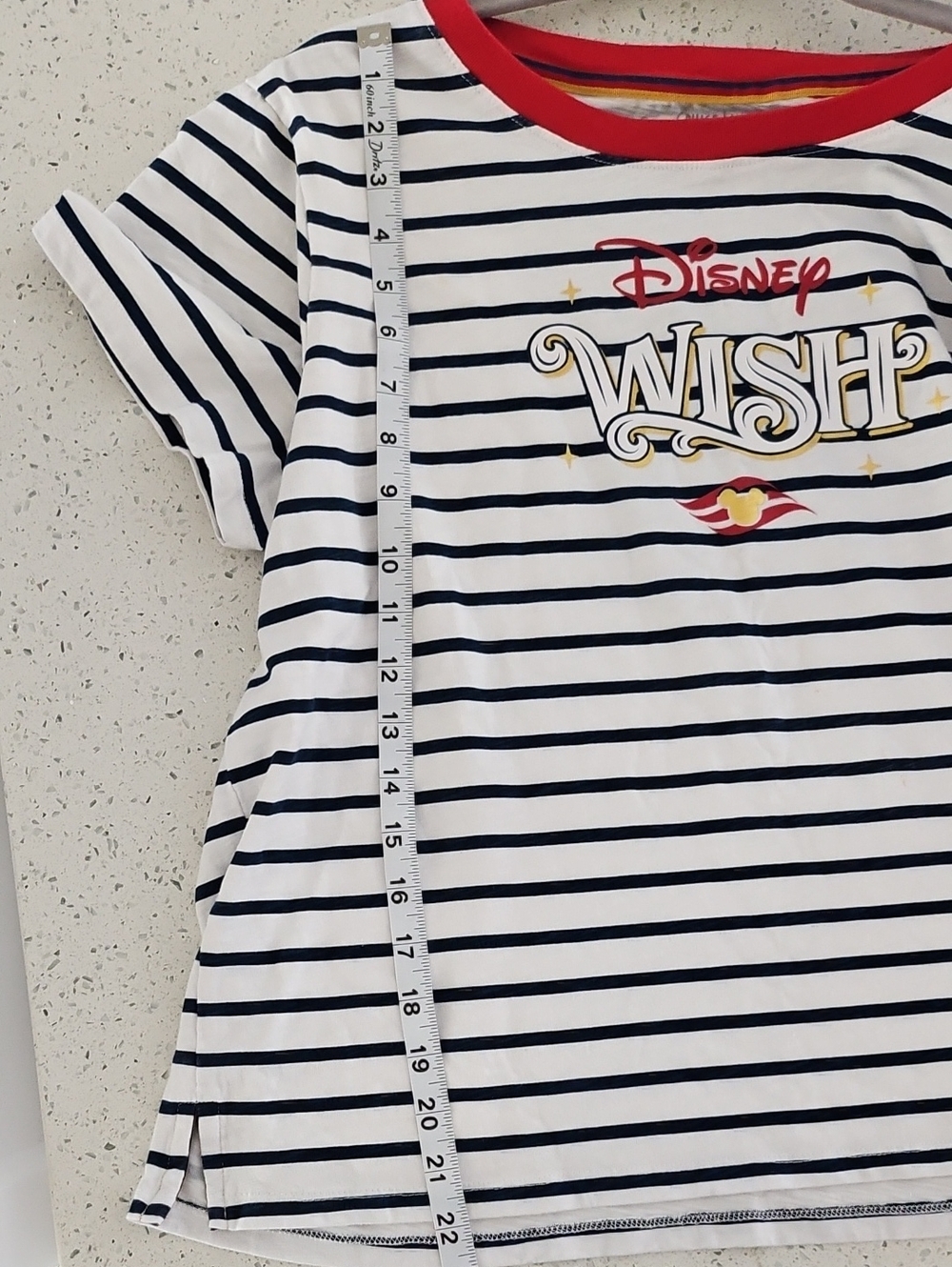 XL- Official Disney Cruise Line- Ship "Wish" shirt - Picture 5 of 6